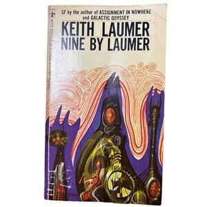 Vintage Nine by Laumer Keith Laumer novel retro science fiction book 1967